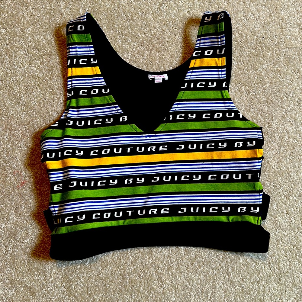 NWOT Juicy Logo Crop Top, Small